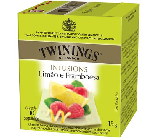 Chá limão e framboesa Twinings 15g - Imagem em destaque