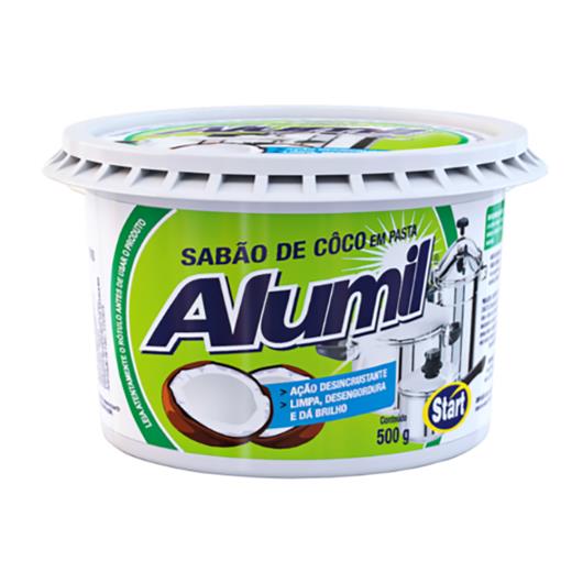 Sabão em Pasta Coco Alumil Pote 500g - Imagem em destaque