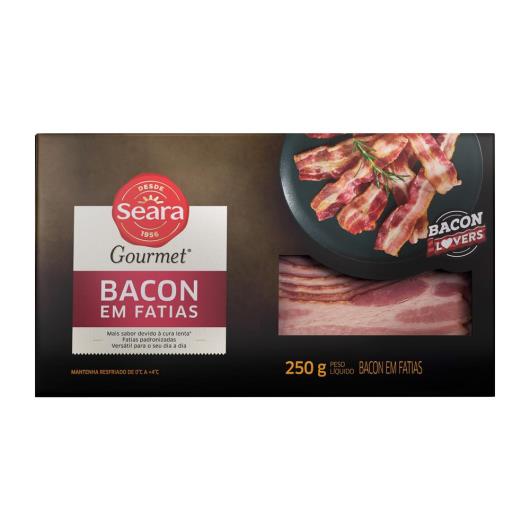 Bacon fatias Seara Gourmet 250g - Imagem em destaque