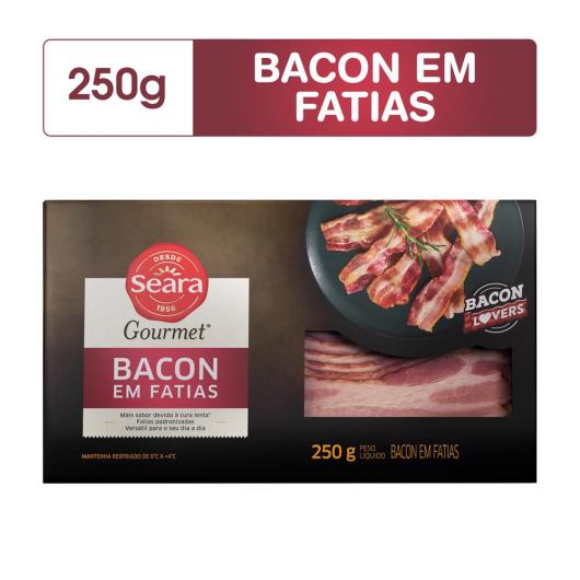 Bacon fatias Seara Gourmet 250g - Imagem em destaque