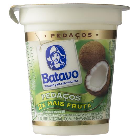 Iogurte Integral Coco Batavo Pedaços 100g - Imagem em destaque