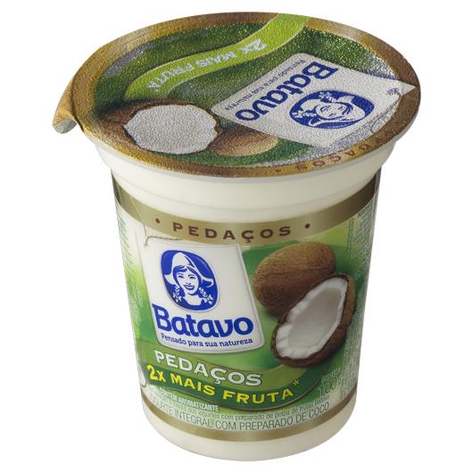 Iogurte Integral Coco Batavo Pedaços 100g - Imagem em destaque