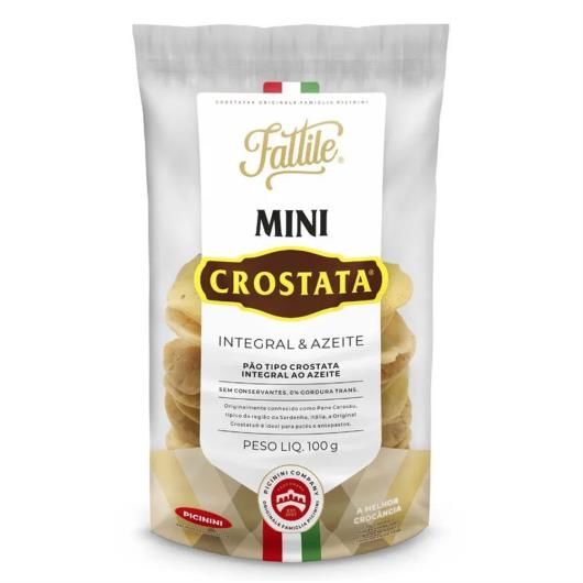 Crostata Integral com Azeite Fattile 100g - Imagem em destaque