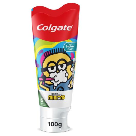 Gel Dental com Flúor Bubble Fruit Minions Colgate 100g - Imagem em destaque