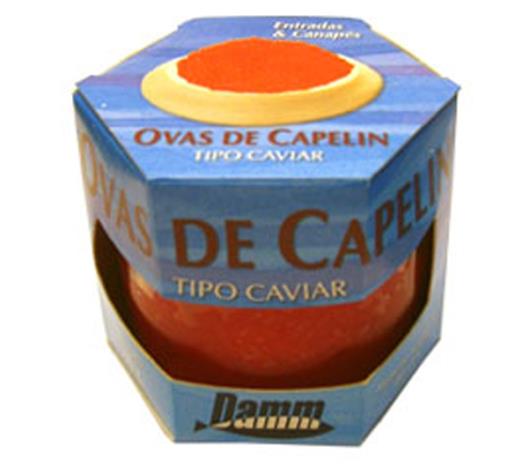 Ovas vermelhas Capelin 100g - Imagem em destaque