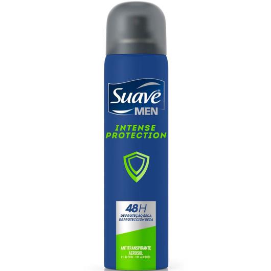 Desodorante Suave Aerossol Men Intense Protection 150ml - Imagem em destaque