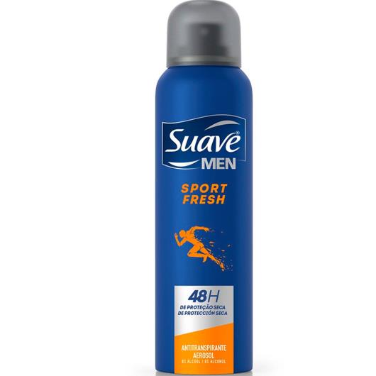 Desodorante Suave Aerossol Men Sport Fresh 150ml - Imagem em destaque