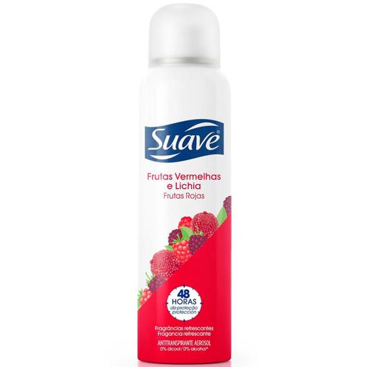 Desodorante Suave Aerossol Frutas Vermelhas e Lichia 150ml - Imagem em destaque
