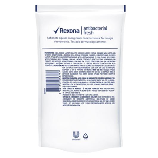 Sabonete Líquido Rexona Antibacterial Fresh Refil 200ml - Imagem em destaque
