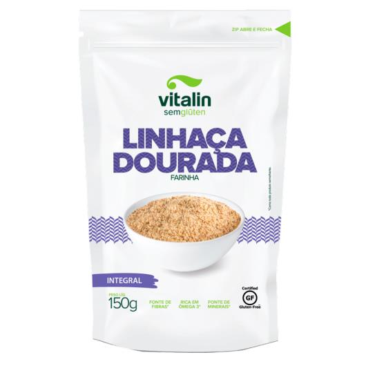 Linhaça Dourada Farinha Integral Vitalin 150g - Imagem em destaque