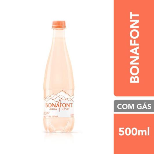 Água Mineral Bonafont c/ Gás 500ml - Imagem em destaque