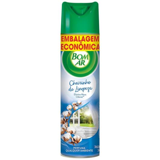 Aromatizador Bom Ar Aerossol Flor de algodão 360ml Embalagem Econômica - Imagem em destaque