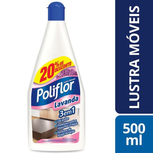 Lustra-Móveis Lavanda Poliflor Squeeze 500ml Preço Especial - Imagem em destaque