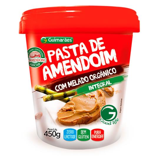 Pasta Amendoim Guimarães com Melado Integral 450 g - Imagem em destaque