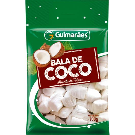 Bala de Coco Guimarães 100g - Imagem em destaque