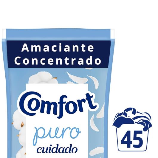 Amaciante Concentrado Refil Comfort Puro Cuidado 900ml - Imagem em destaque