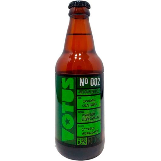 Cerveja Votus N.002 Belgian Tripel Garrafa 300ml - Imagem em destaque
