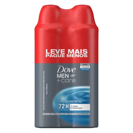 Oferta Desodorante Antitranspirante Aerosol Dove Men+Care Cuidado Total 2 x 150ml - Imagem em destaque