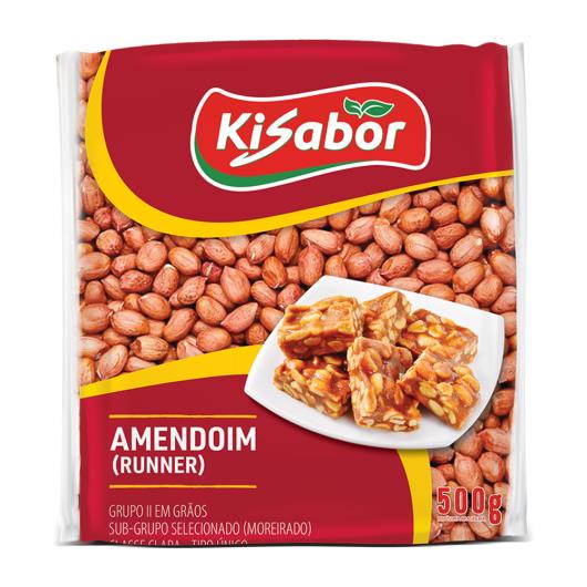 Amendoim Cru Kisabor 500g - Imagem em destaque