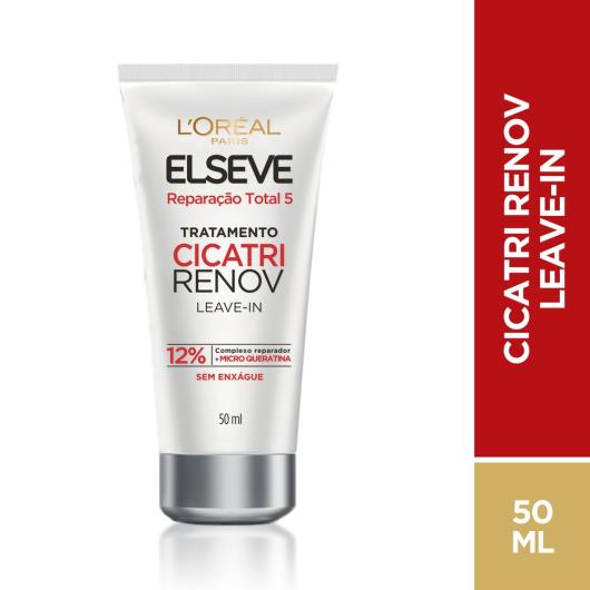 Leave-in de Tratamento L'Oréal Paris Elseve Cicatri Renov, 50ml - Imagem em destaque