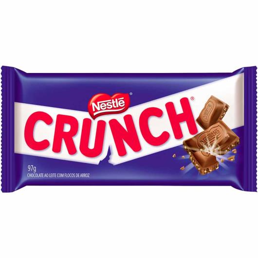 Chocolate Nestlé Crunch 97g - Imagem em destaque