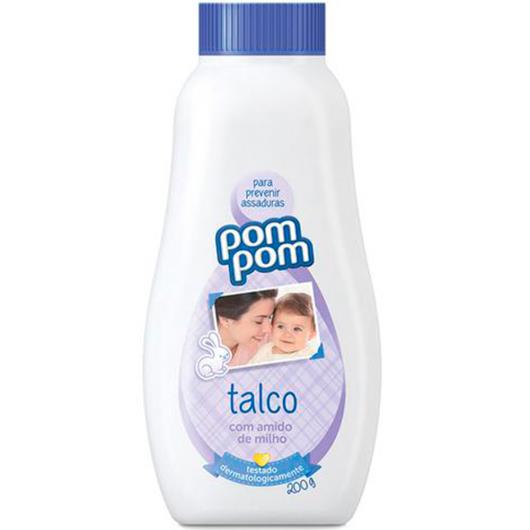 Talco Pompom com Amido de Milho 200g - Imagem em destaque