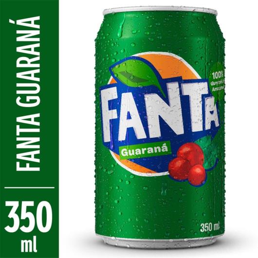 Refrigerante Fanta Sabor Guaraná LATA 350ML - Imagem em destaque