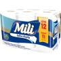Papel Higiênico Folha Dupla Mili Leve 12 Pague 11 rolos