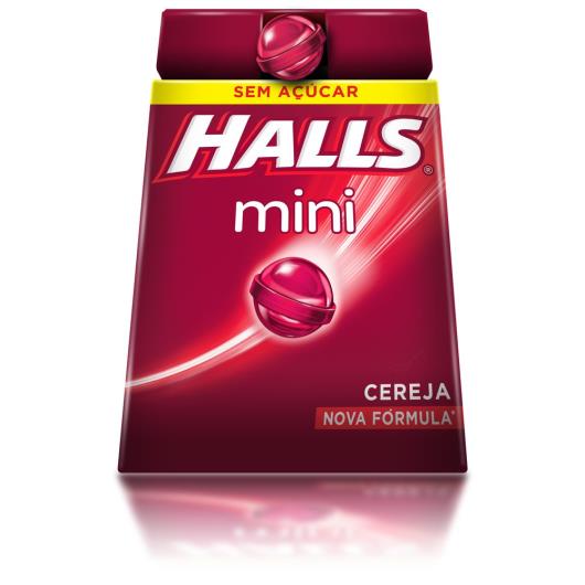 Bala Halls Mini Cereja 15g - Imagem em destaque