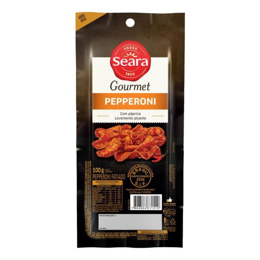 Pepperoni fatiado Seara Gourmet 100g - Imagem em destaque