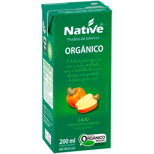 Néctar Orgânico de Caju Native 200ml - Imagem em destaque