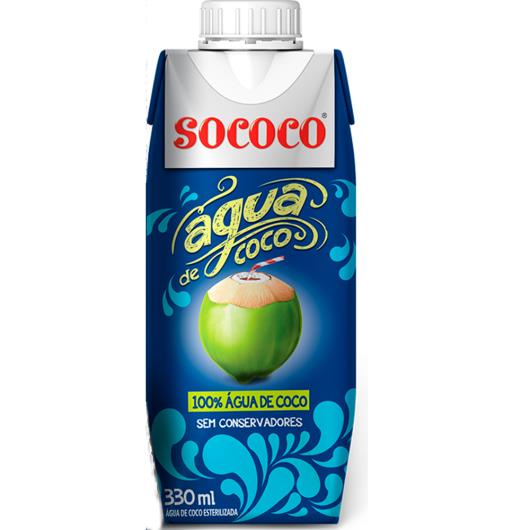 Água Coco Sococo Tetrapak 330ml - Imagem em destaque