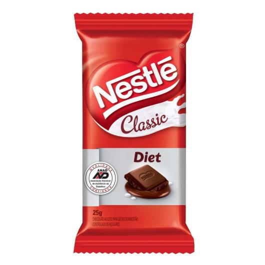 Chocolate Nestle Classic Diet 25g - Imagem em destaque