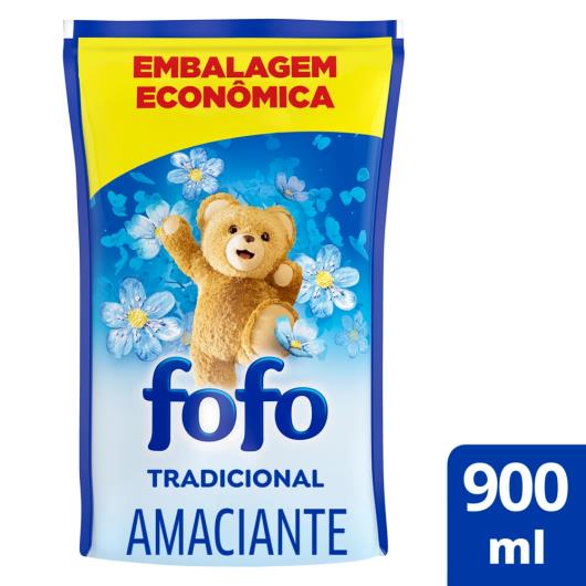 Amaciante Fofo Concentrado Tradicional Refil 900ml - Imagem em destaque