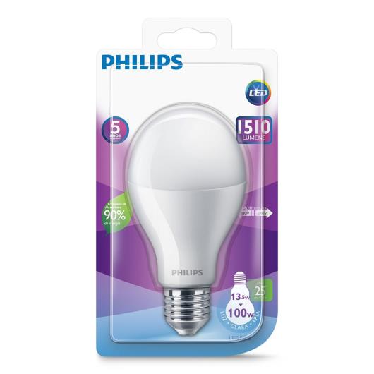 Lâmpada Philips Led Fria 13.5W 100W - Imagem em destaque