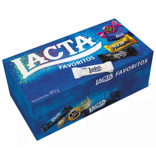 Chocolate LACTA Caixa de Favoritos 289,2g - Imagem em destaque