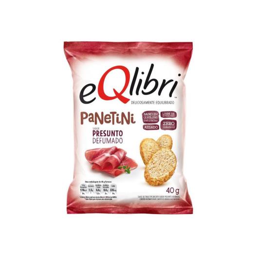 Snack Presunto Defumado Eqlibri Panetini Pacote 40G - Imagem em destaque