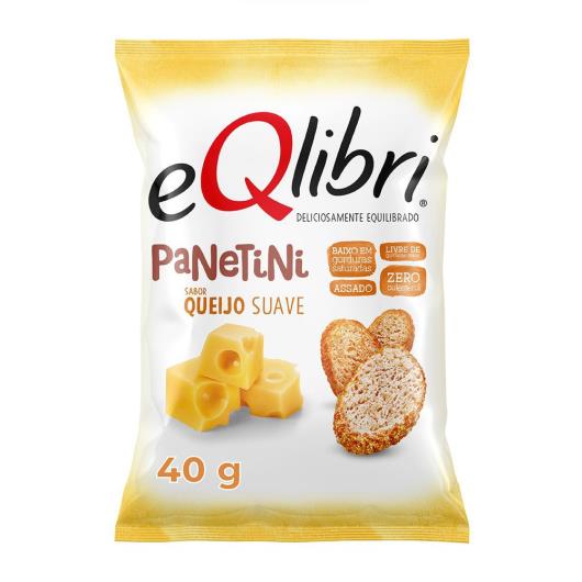 Snack Queijo Suave Eqlibri Panetini 40G - Imagem em destaque
