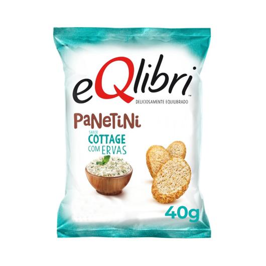 Snack Cottage Com Ervas Eqlibri Panetini Pacote 40G - Imagem em destaque