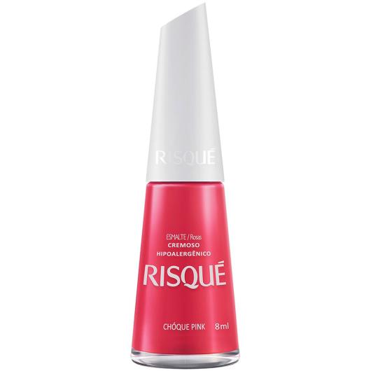 Esmalte Risqué Cremoso Chóque Pink 8ml - Imagem em destaque