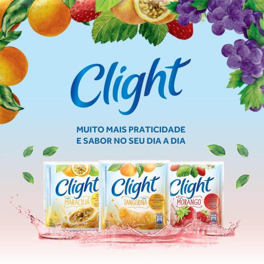 Refresco em Pó Clight Morango 8g - Imagem em destaque