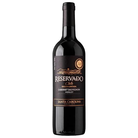 Vinho chileno Santa Carolina Cabernet Sauvignon Merlot Reservado Edição Limitada 750ml - Imagem em destaque