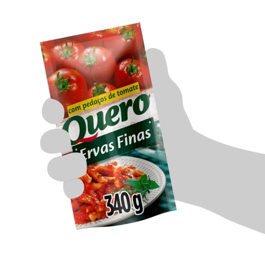 Molho de Tomate Quero Ervas Finas 340g - Imagem em destaque