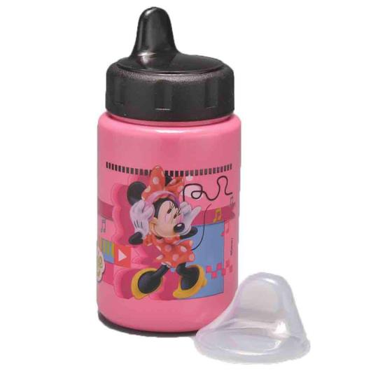 Copo de plástico com válvula Baby Go Minnie - Imagem em destaque