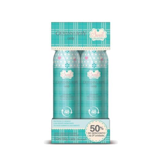 2 Desodorantes Giovanna Baby aerosol Candy 50% de desc. na segunda unidade - Imagem em destaque