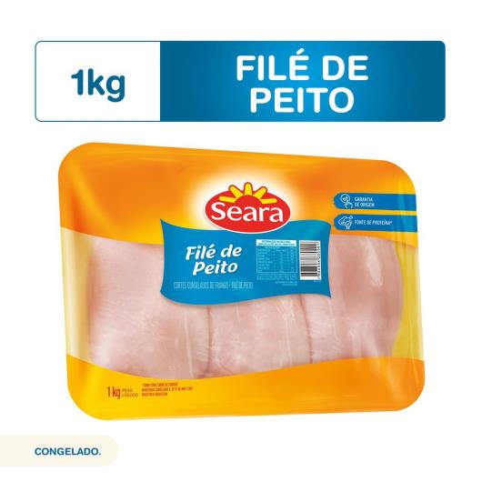 Filé de Peito SEARA Bandeja Congelada 1Kg - Imagem em destaque