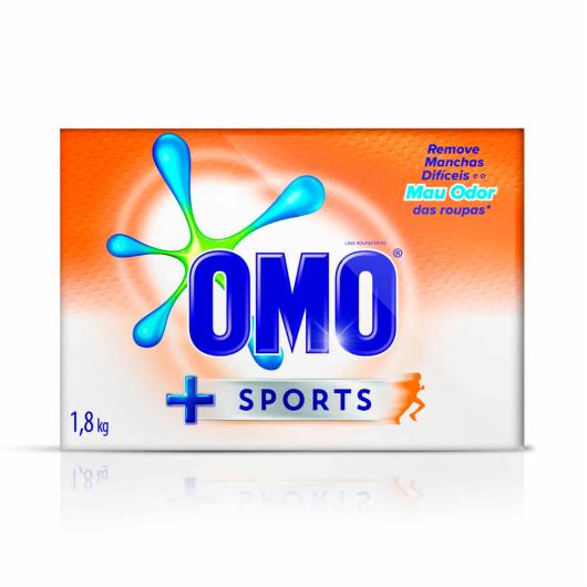 Lava Roupas Pó Omo Sports 1,8kg - Imagem em destaque