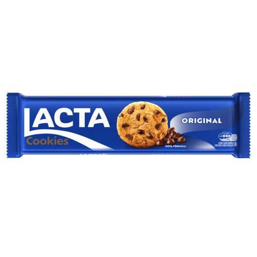 Biscoito LACTA Cookies Gotas de Chocolate ao Leite 80g - Imagem em destaque