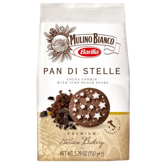 Biscoito Barilla Pan di Stelle Chocolate e Cacau 150g - Imagem em destaque