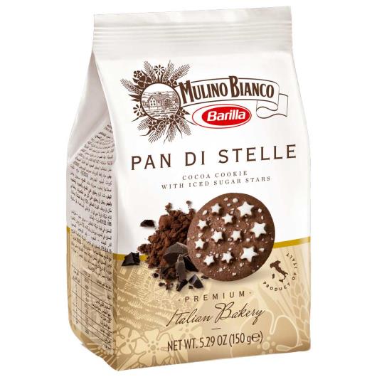 Biscoito Barilla Pan di Stelle Chocolate e Cacau 150g - Imagem em destaque